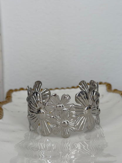 Silver flowers