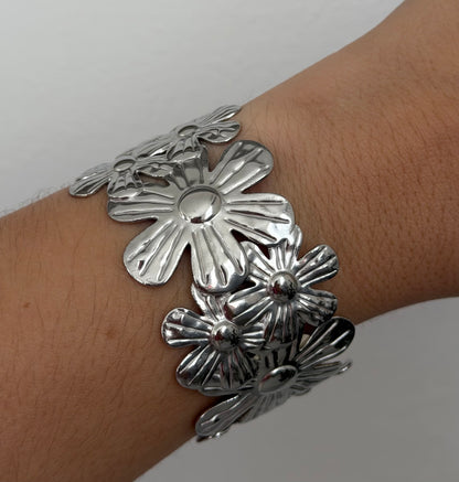 Silver flowers